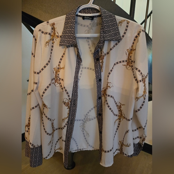 Women Button Up Long Sleeve Shirt - Picture 1 of 6
